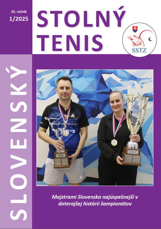 Časopis Slovenský stolný tenis 1/2025