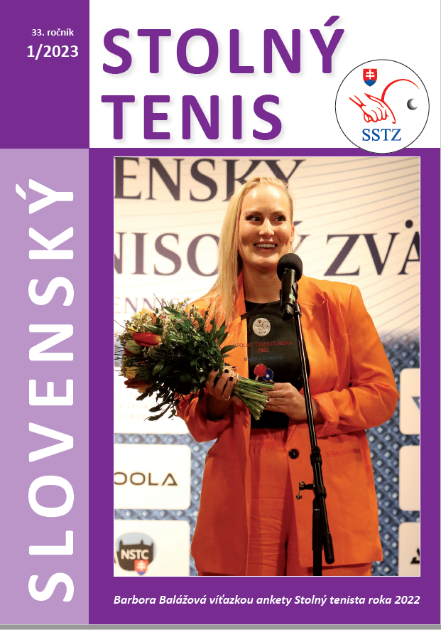 Časopis Slovenský stolný tenis 1/2023