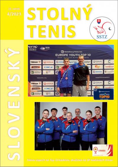 Časopis Slovenský stolný tenis 4/2023